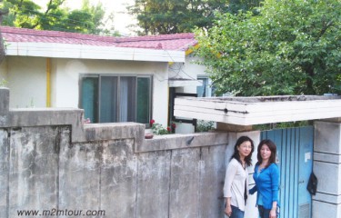 私の名前はキムサンスンの家ですが急な坂で怖くて、、、でも、思わずところで『宮』女優さんにバッタリ＾!＾＠＠私も興奮しました。やっぱり普段の行いがよいからですね。