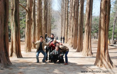 『冬のソナタロケ地ツアー』　一言で恥ずかしい～TT～男5人の冬ソナツアー　本当に行かれるとは思いませんでした。玉には良いかな～でも、次回は私抜きにしていただきたい～＊！＊～