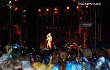 『ネソラクミリネキャンプ場』アン・ジェウクさんのキャンプ場の夜ミニコンサートに行ってきました。＾！＾＠＠＠