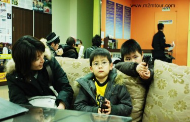 『実弾射撃場』　未来の自衛隊～星になれる人材です。＾C^~***　お母様喜びすぎですヨン～＊！＊