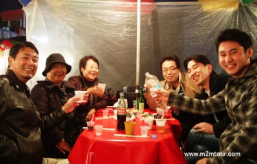 『明洞屋台』お仕事を忘れて楽しんで頂いたようで本当に嬉しいです。いつまでもお元気で現役でバリバリお仕事してくださいませ。