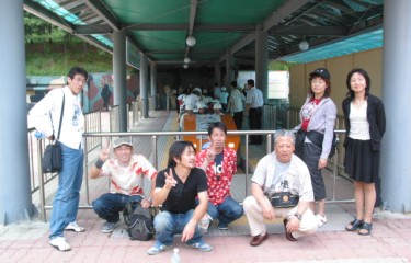 第３トンネル前での写真、、とりあえず扱ったけどトンネルの中は気持ち良かったですね。でも、現実は厳しかった。