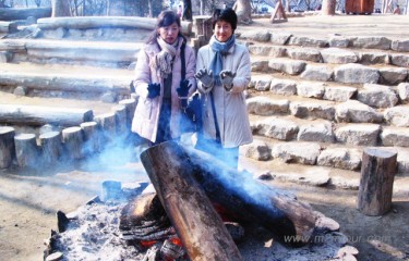 そんなに寒かったんでした～け。私は寒かった~!~、でも、心は２泊３日間ずっと暑かったでしょう！その気持ちをお忘れなく、、。