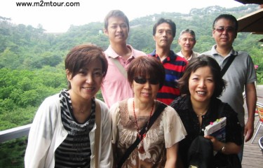 『三清閣』　アラ～夫婦旅行に見えるけど～TT～実は社員旅行です。仲が良しということですよね。＾C＾～＊