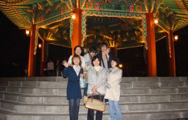 「ソウルタワ-」3回目のソウルやっとのぼりましたねソウルタワ-。。皆さんおつかれさま～～～～～