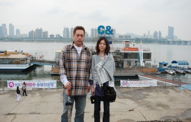 『漢川遊覧船』　昼食事の長いお喋り～楽しかったです。来年のGWお楽しみにしてますので~朝まで飲むぞ～＾C^~*