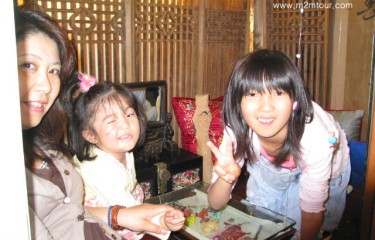 『漢方茶屋』　ミちゃん・ユちゃん＾!＾＠兄ちゃん覚えてるかしら！？手紙もありがとう。でも、私の顔なんだか変でしたよ。もっと格好いいのに～＾＾！