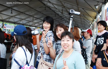 『エバーランドレース観戦』昨日のシウォン君はご機嫌よく～ニコニコさわやかな笑顔でしたね。＾＾　駆けつけたファンの皆様はもう～幸せいっぱいほらこの笑顔～＾＾！