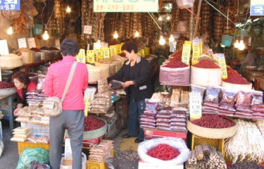 京東市場&ソウル薬令市