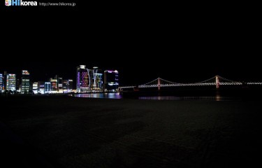 広安大橋夜景（釜山）